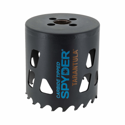 SM PRODUCTS LLC 600910CF Tarantula Carbide Tip Hole Saw, 2-9/16 In.