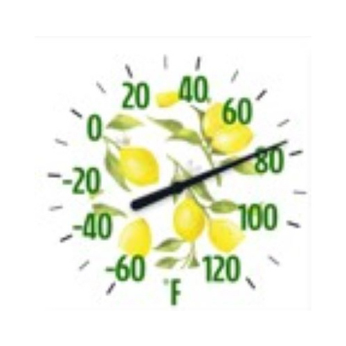 Lemon Thermometer