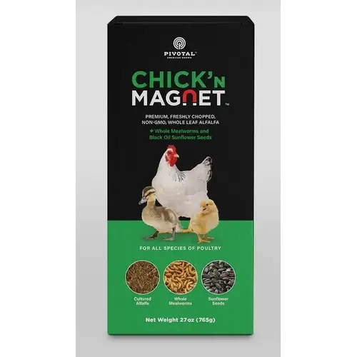 Pivotal Feeds CHICKM27 Pivotal Feeds Chick'N Magnet - 27 oz