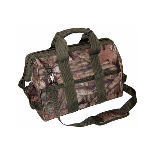 Bucket Boss 85016 Camo Gatemouth Tool Bag, 16-In.