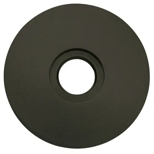 Single 2-5/8" Privacy Rose Satin Black Finish