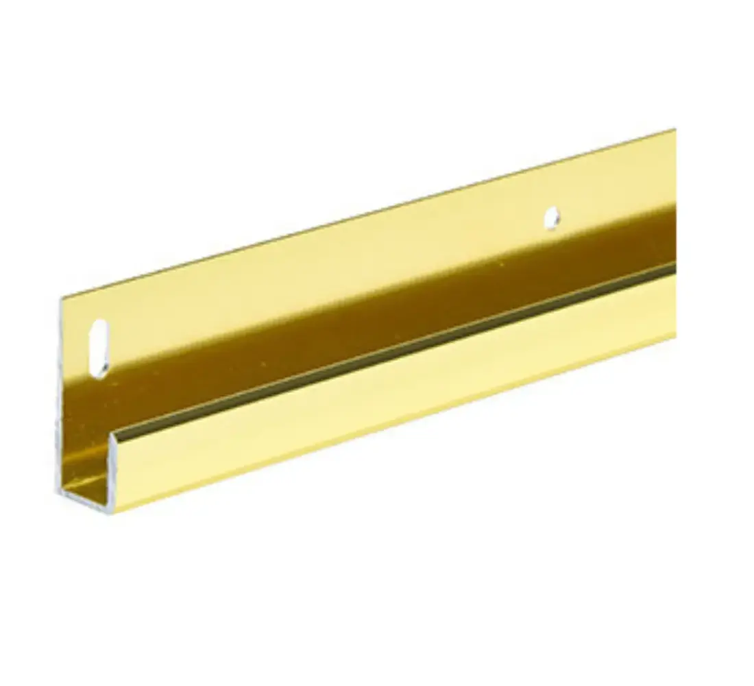 Brixwell D636BGA-CCP12-XCP10 Brite Gold Anodized 1/4