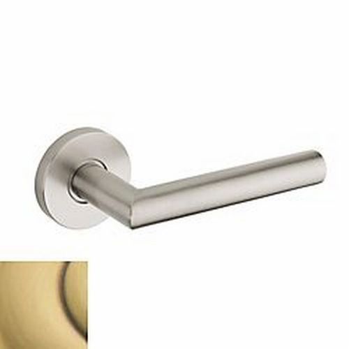 Single Left Hand 5173 Lever Less Rose Satin Brass With Brown Finish