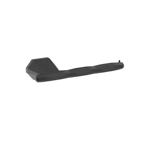 St. Vincent Single Post Tissue Holder Matte Black