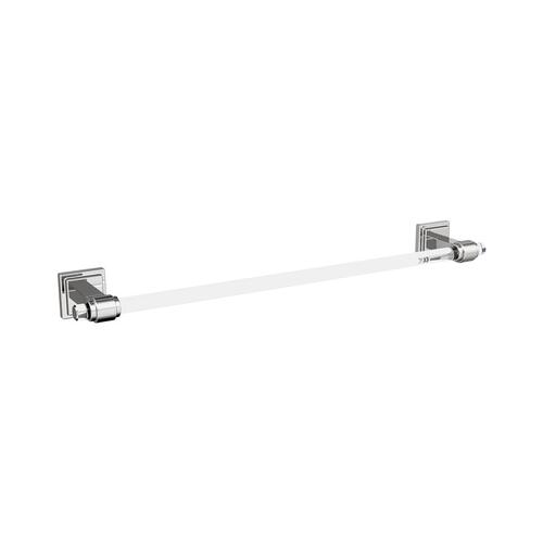 Glacio Towel Bar Clear/Chrome