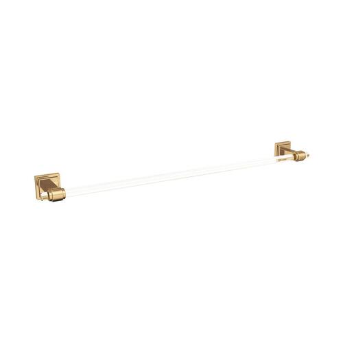 Glacio Towel Bar Clear/Champagne Bronze