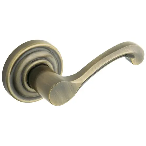 Single Left Hand 5445V Lever Less Rose Antique Brass Finish