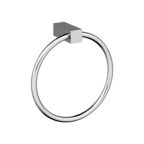 Monument Towel Ring Polished Chrome