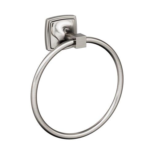 Stature Towel Ring Brushed Nickel