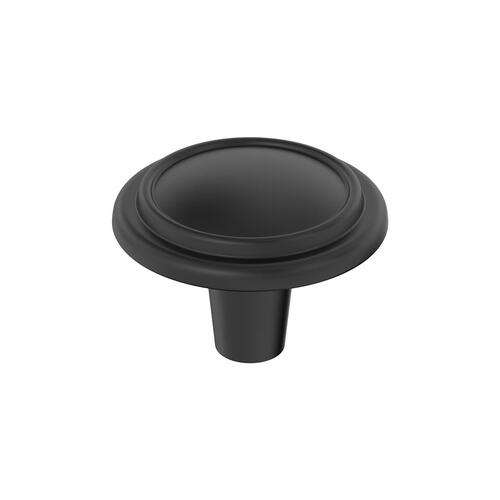 Hatfield Cabinet Knob Matte Black