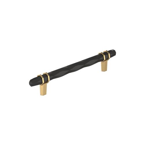 London Cabinet Pull Black Bronze/Champagne Bronze