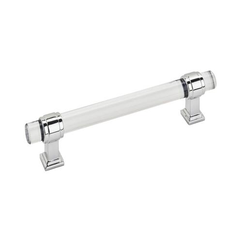 Glacio Cabinet Pull Clear/Chrome