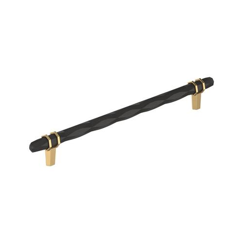 London Cabinet Pull Black Bronze/Champagne Bronze