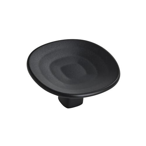 Concentric Cabinet Knob Matte Black