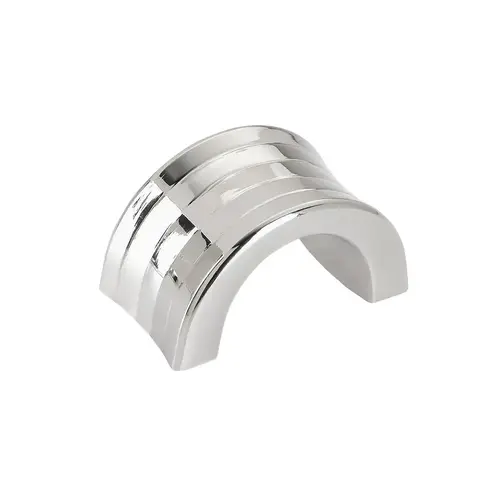 Concentric Finger Pull Polished Nickel