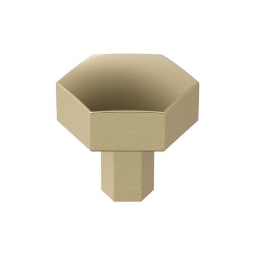 Caliber Cabinet Knob Golden Champagne