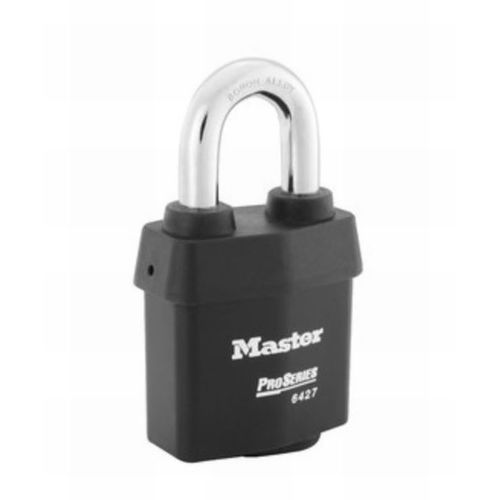 ProSeries Weather Tough Laminated Steel Rekeyable Interchangeable Core Padlock with 2-5/8" Body and 1-3/8" Shackle, with 6 Pin Best F Keyway