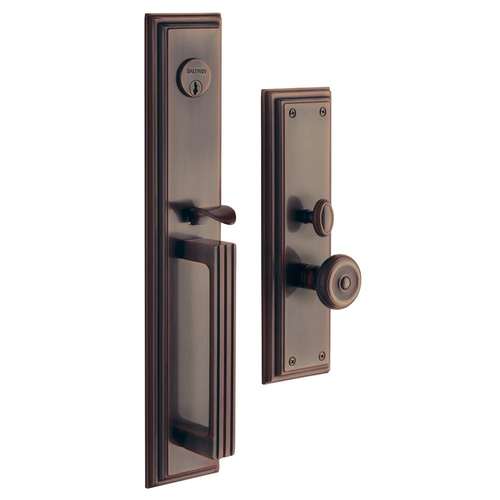 Tremont Double Cylinder Entry Mortise Trim Venetian Bronze Finish