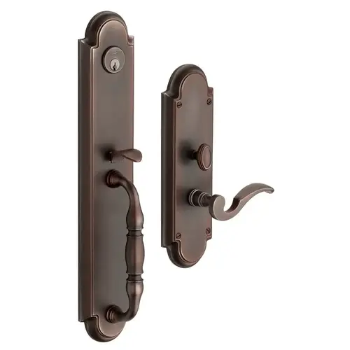 Right Hand Hamilton Double Cylinder Entry Mortise Trim Venetian Bronze Finish