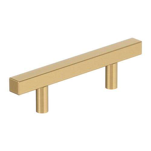 Bar Pulls Square Cabinet Pull Champagne Bronze