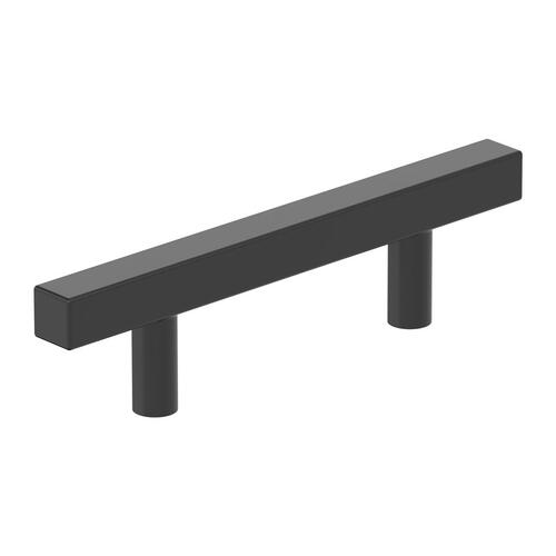 Bar Pulls Square Cabinet Pull Matte Black