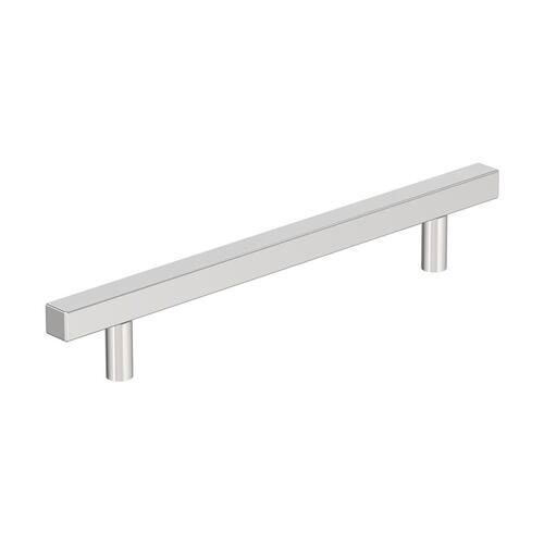 Bar Pulls Square Cabinet Pull Polished Chrome