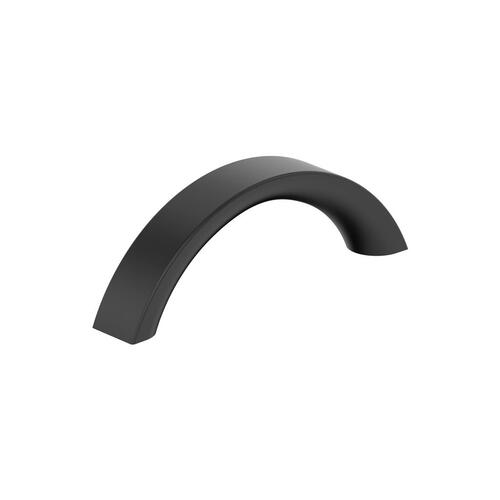 Parabolic Cabinet Pull Matte Black