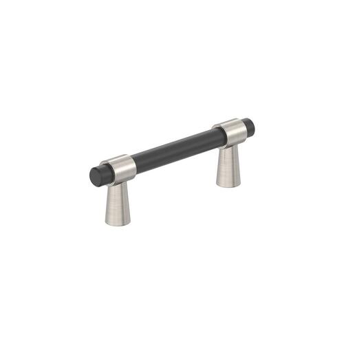 Mergence Cabinet Pull Matte Black/Satin Nickel