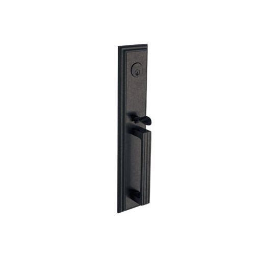 Tremont Dummy Exterior Mortise Trim Distressed Oil Rubbed Bronze Finish