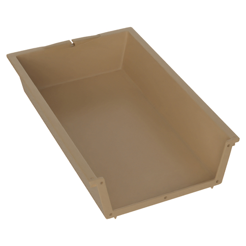 11-3/4 in. W x 4 in. H Cabinet Drawer Insert Beige