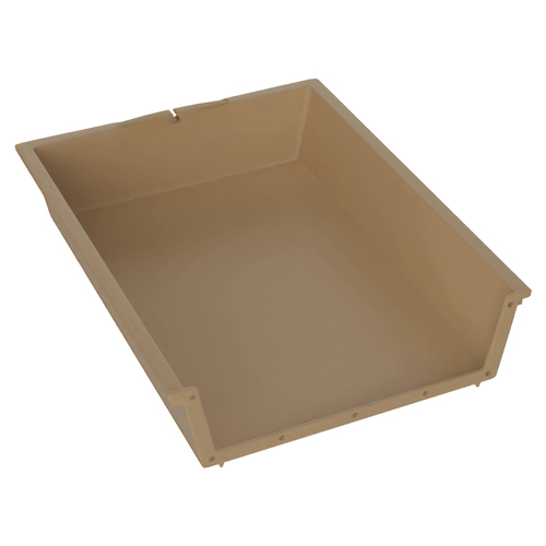 17-1/2 in. W x 4 in. H Cabinet Drawer Insert Beige