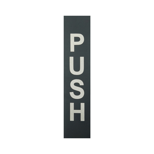 Rectangular Push Indicator Matte Black Finish Push Matte Black