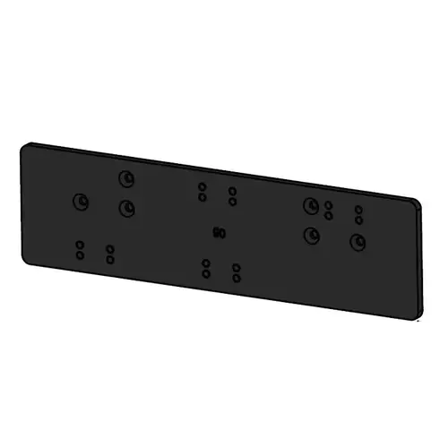 EHD9000 Series Door Closer Backplate