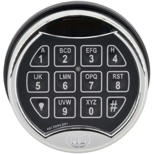 Premier Die Cast Keypad for Safe Lock