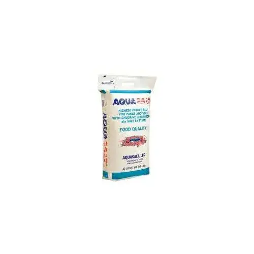 AQUASALT LLC 7368 Pool Salt, 40 lb. Bag, Available 63/Pallet