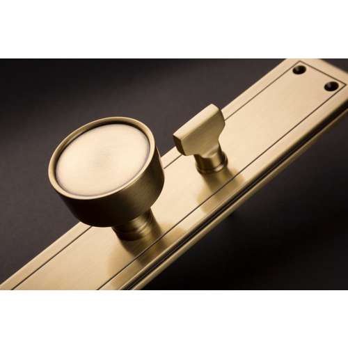 Hollywood Hills Handleset Single Cylinder Entry Mortise Lock Trim Oil Rubbed Bronze Finish
