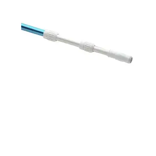 5-15 ft 3-Piece Telescopic Pole, Blue