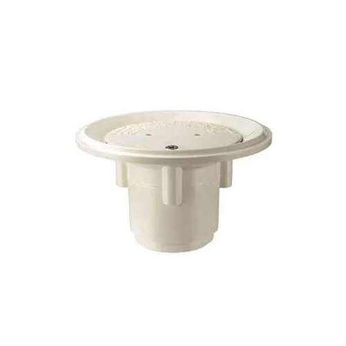 Floor Inlet Fittings 2" Slip with 1-1/2" Slip Bushing, White