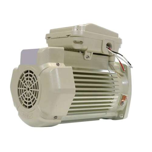 Almond 56y Tefc Square Flange Motor 2hp 1 Ph 208-230v Tan