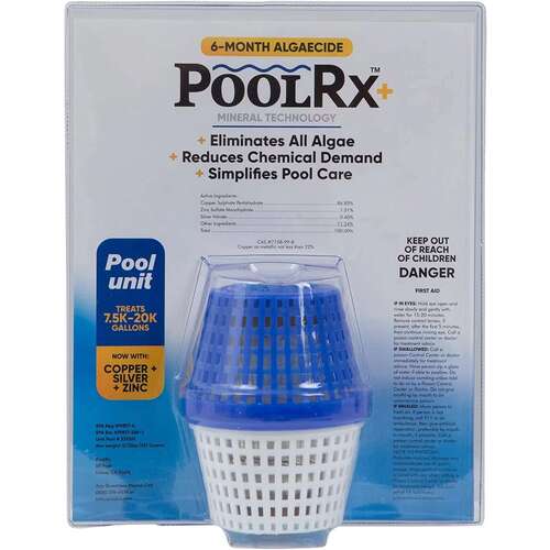 POOLRX WORLDWIDE INC 331001 Pool Unit Blue/white (with Silver)