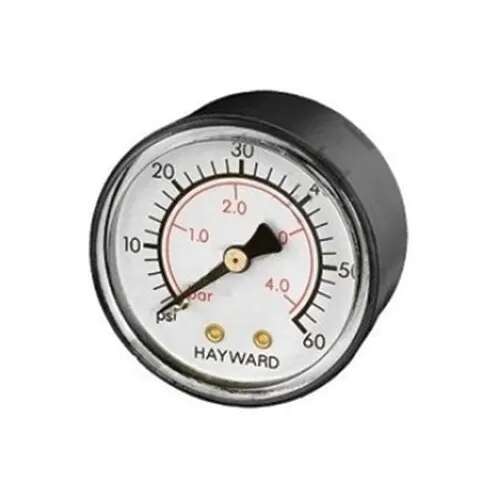 American Granby EIPPG602-4B Pressure Gauge 60 PSI w/ 1/4" Back Mount