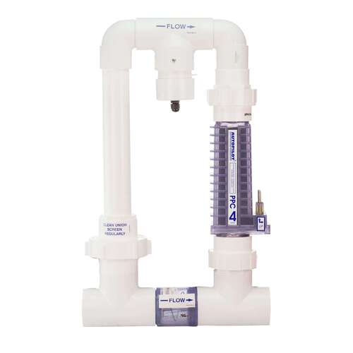 Aquacal Autopilot PPM4 Manifold With Rc-52 Cell, Tri-Sensor, Base, And Check Valve For Residential Pools Up To 52,000 Gallons