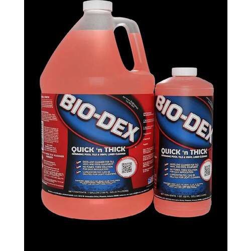 BIODEX LABORATORIES BIOQT032 Quick 'N Thick Tile Cleaner, 32 oz Bottle