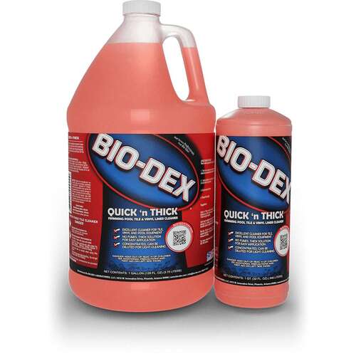 BIODEX LABORATORIES QT04 Quick 'N Thick Tile Cleaner 1 gal Bottle