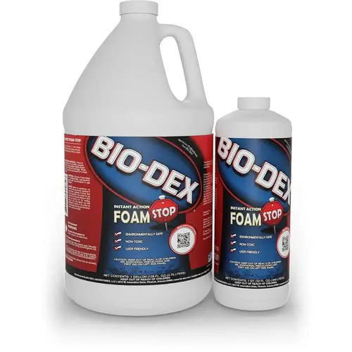 BIODEX LABORATORIES SFS04 Spa Foam Stop Anti-Foam 1 gal Bottle