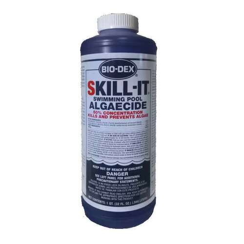 BIODEX LABORATORIES SK132 Skill-It Algaecide, 32 oz Bottle