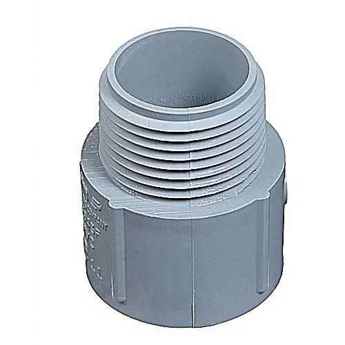 Anixter E943F PVC ELEC Conduit Male Adapter 3/4" MXS