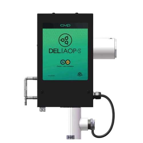 Del Ozone SEC-50-01 DEL AOP S, 25,000 gallons, 110/240VAC, 20 GPM, Inlet and Outlet 3/4" PVC Socket