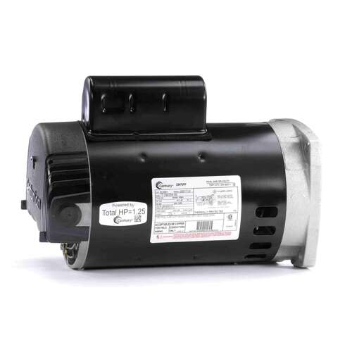 Century B2661 Pool Pump Motor 3/4HP 1-Speed 1 Phase 60Hz 208-230/115V 56Y Frame