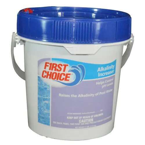 First Choice Building Products F085005040FC Alkalinity Increaser 5 lb Pail